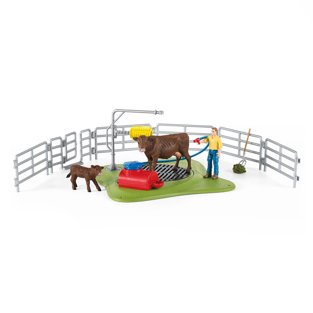 Farm Toys Animali Schleich Fattoria Stazione Di Lavaggio Mucche