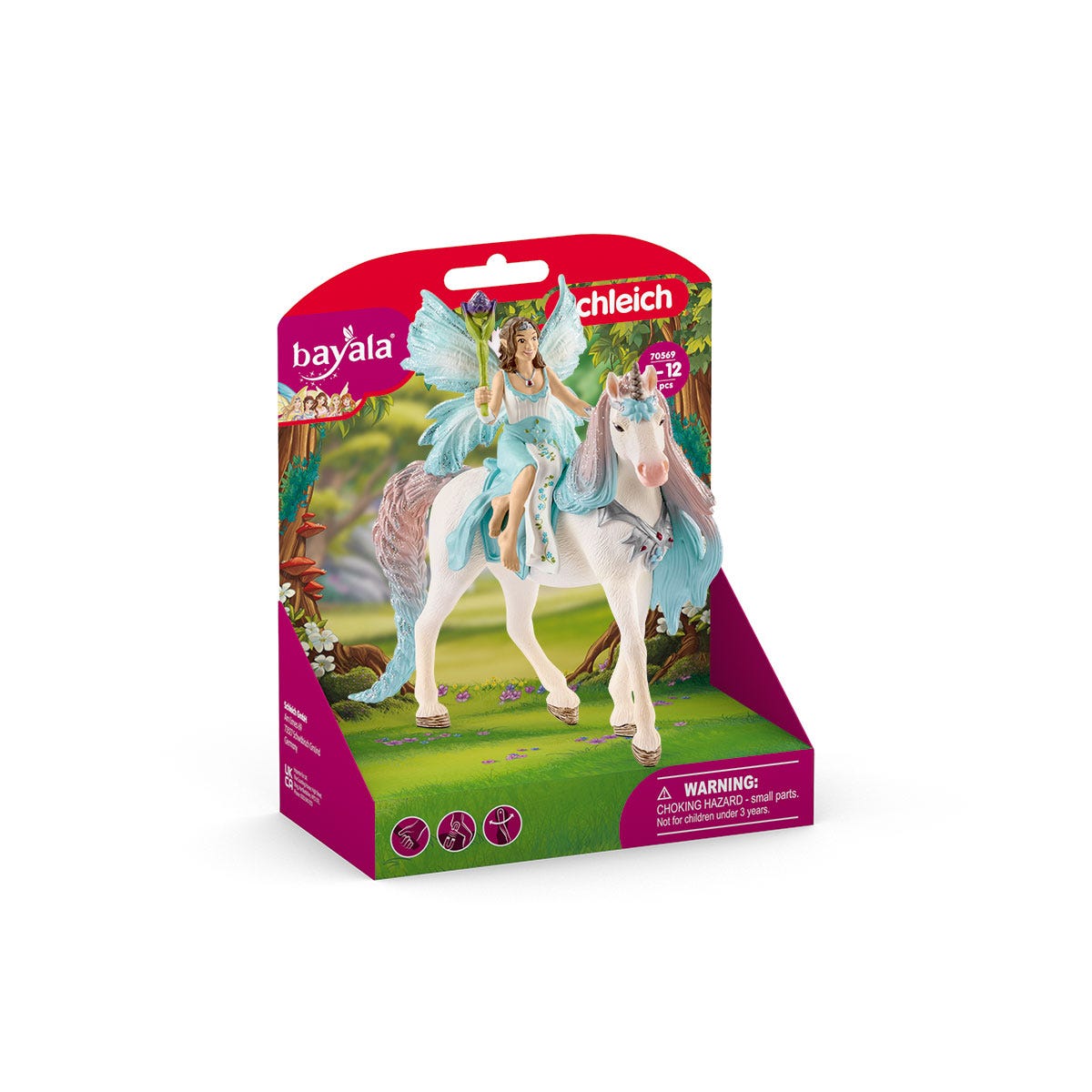 Fata Eyela con la principessa unicorno