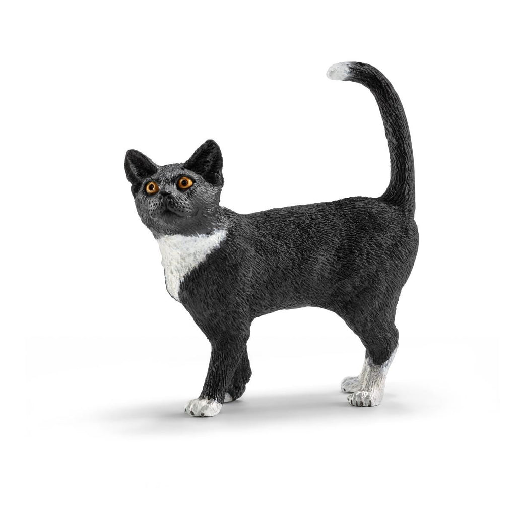 Schleich 13672 – Coniglio In Piedi, Figurina Realistica Per Bambini, Giocattolo Da Fattoria, Dipinto A Mano