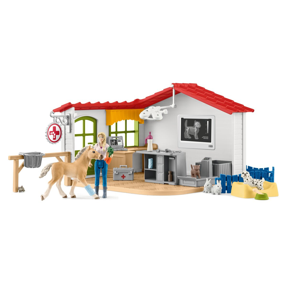 Studio veterinario con animali domestici