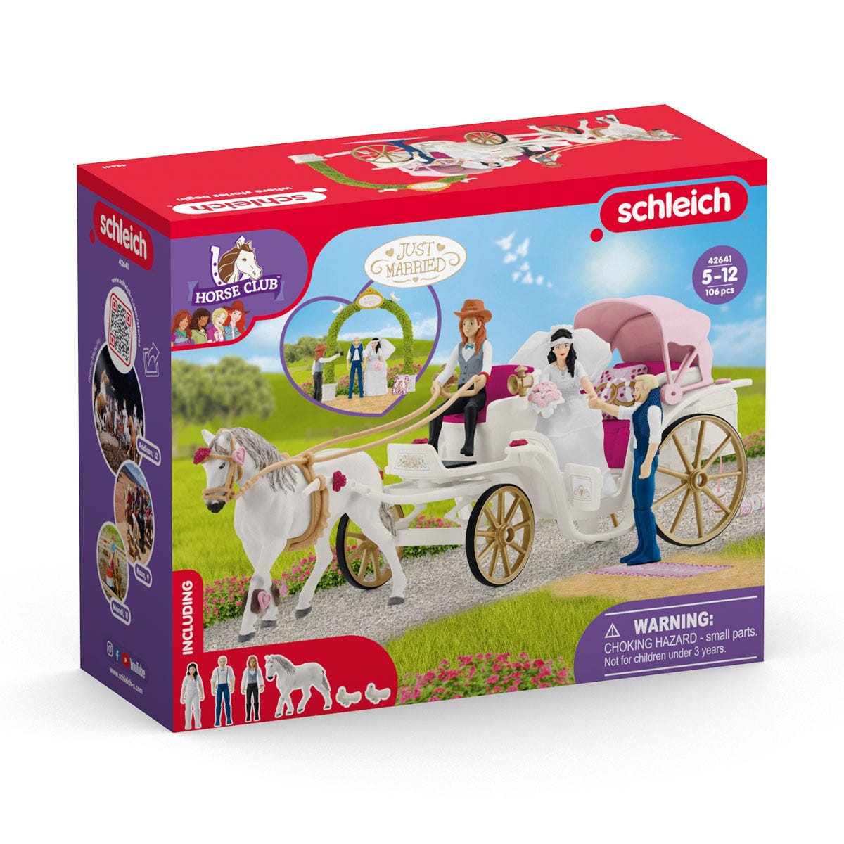 Wedding Carriage 42641 HORSE CLUB | schleich