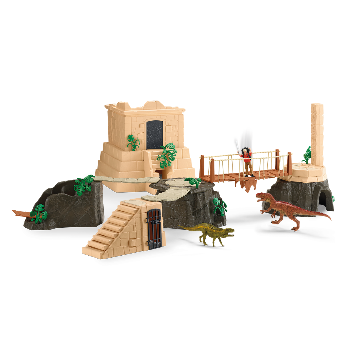 Mega set Conquista del Tempio del dinosauro