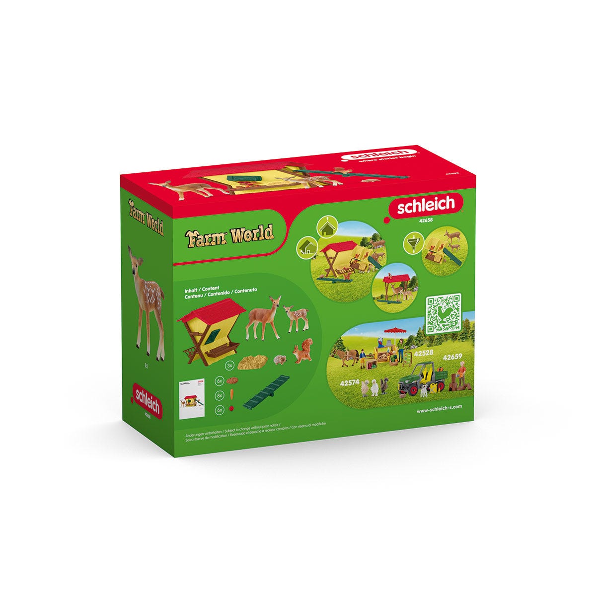 Feeding the Forest Animals 42658 FARM WORLD | schleich