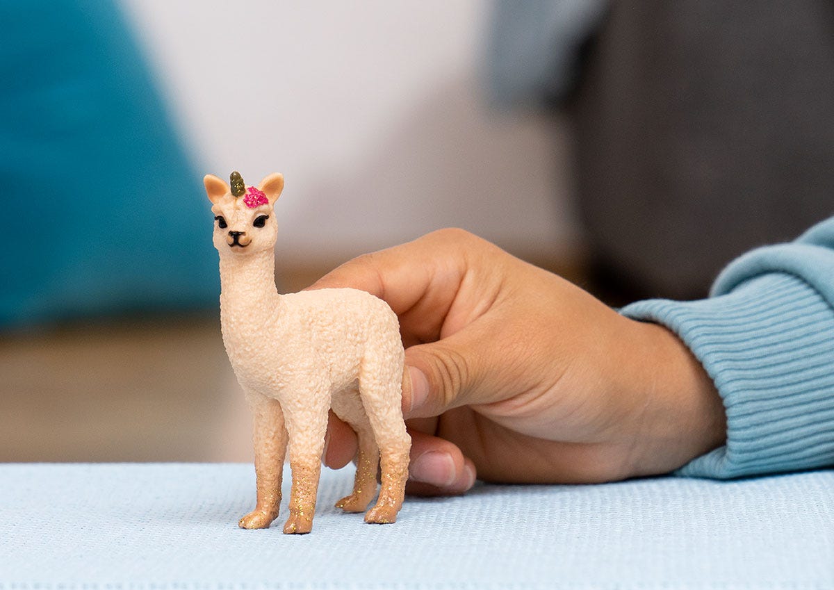 Cucciolo di unicorno lama