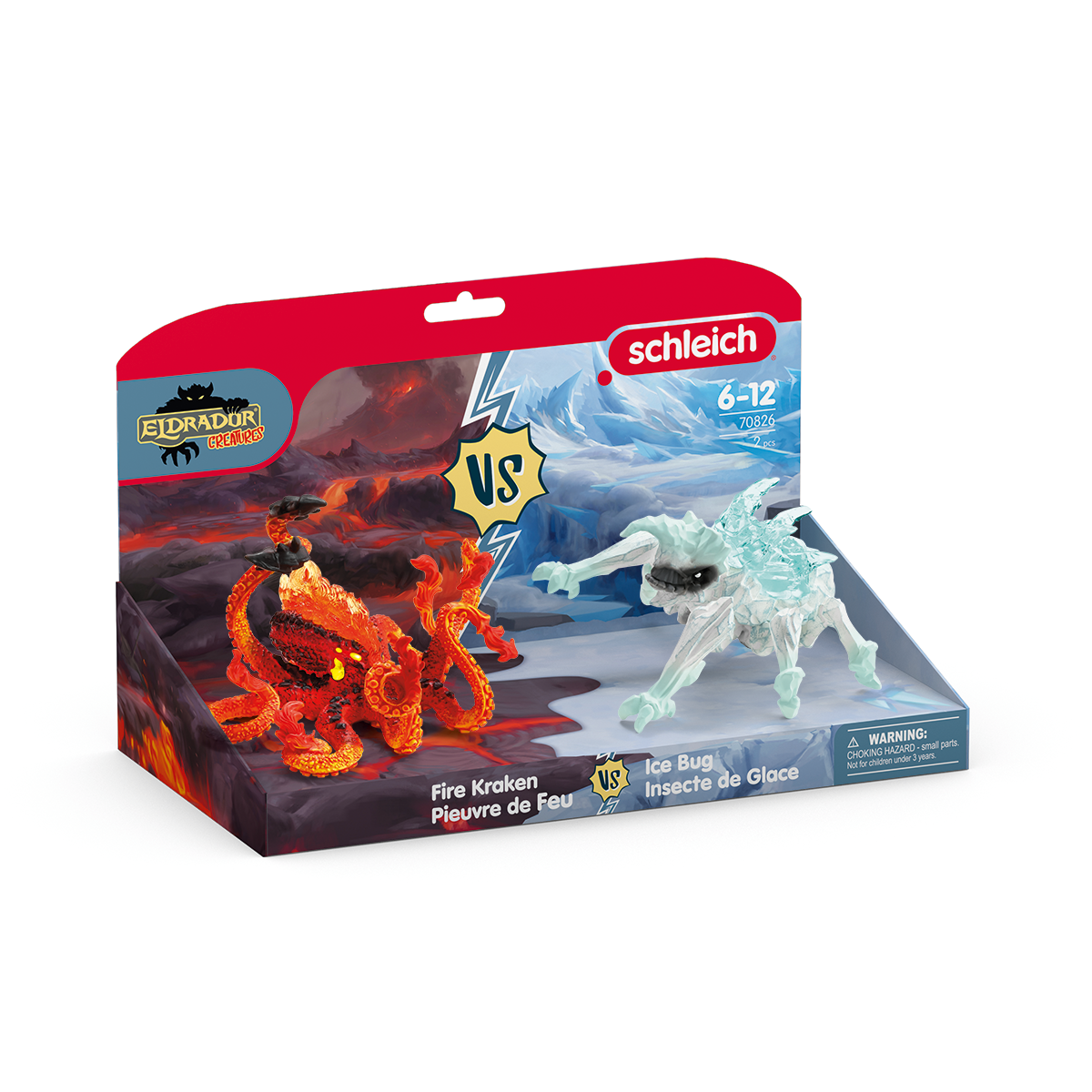 Ice Bug vs. Fire Kraken 70826 ELDRADOR® | schleich Ice Bug vs. Fire Kraken 70826 ELDRADOR® | schleich