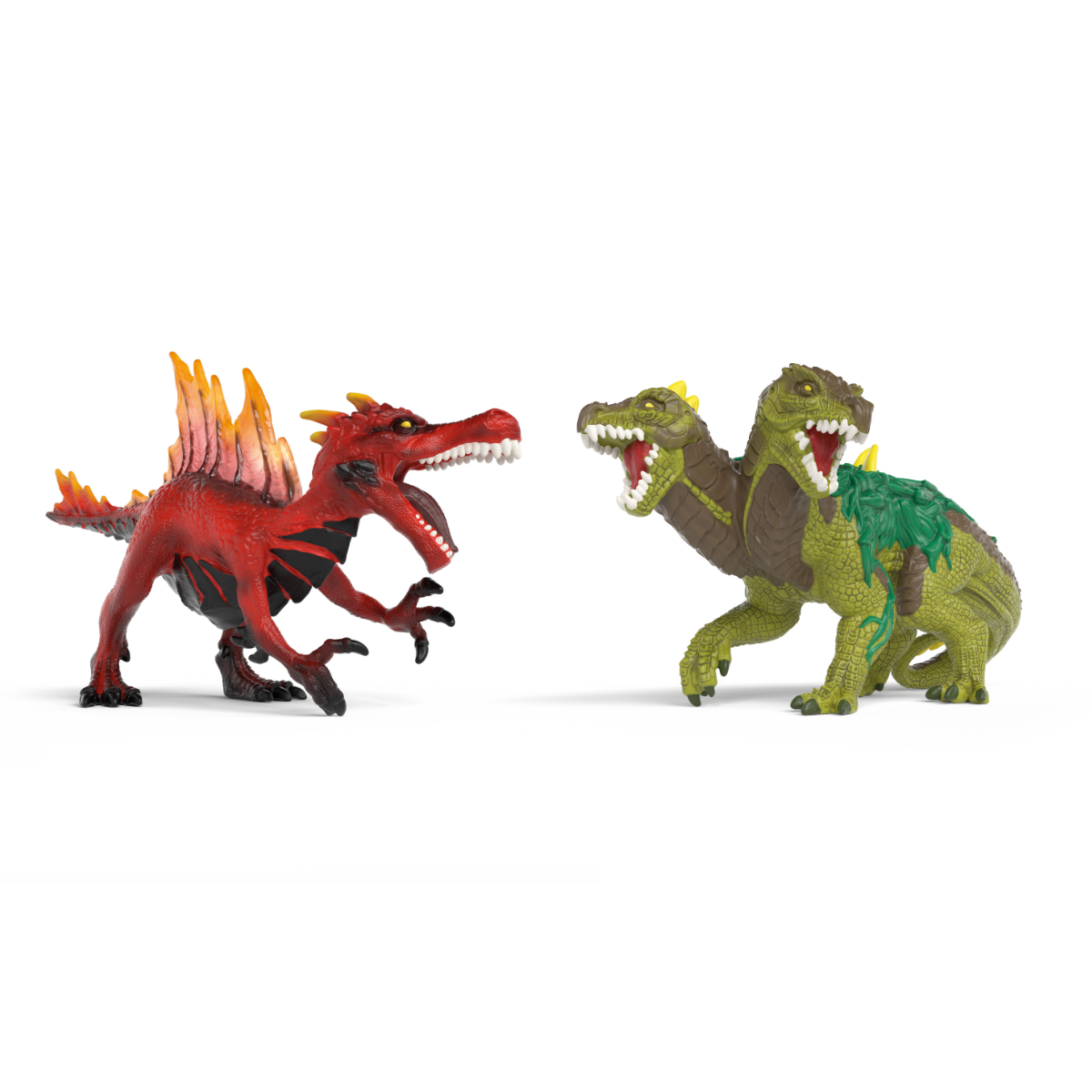 Fire saurian vs. Jungle lizard