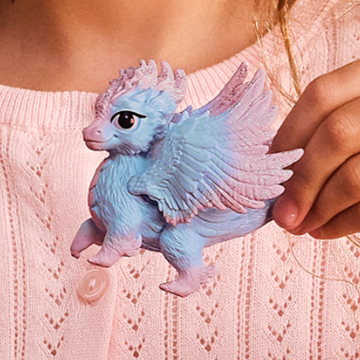 Cucciolo di drago di cristallo