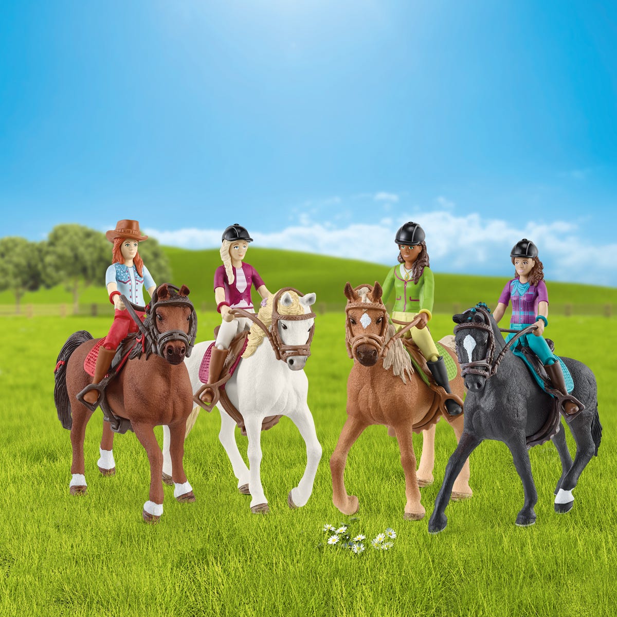 Schmidt Spiele 51424 Pferdefreunde, Kartenspiel In Der Metalldose Schleich Horse Club Bunt 6