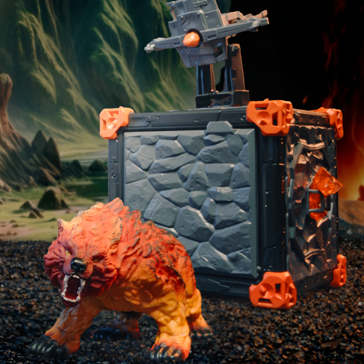 BattleCave Orso di lava